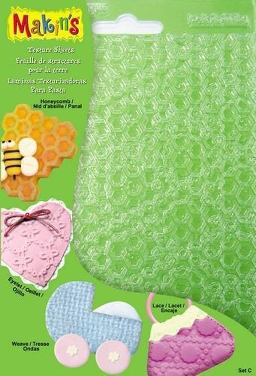 Texture Sheets Set C [Honeycomb, Weave, Eyelet, Lace)